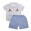 Easter bunny smocked boy outfit clothes
