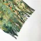 Hot selling soft polyester digital printing thick winter pashmina made in china wool like scarf