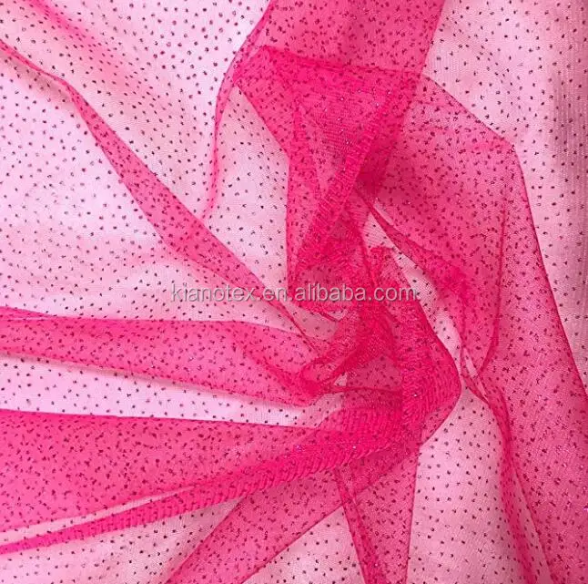 Sparkle Glitter Tulle Fabric Wedding Decoration View Tulle