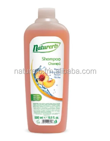 Shampoo Peach (Coconout - Milk- Camomile) for every type of hair 500ml - NATURERB