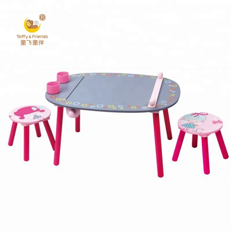 kids table with stools