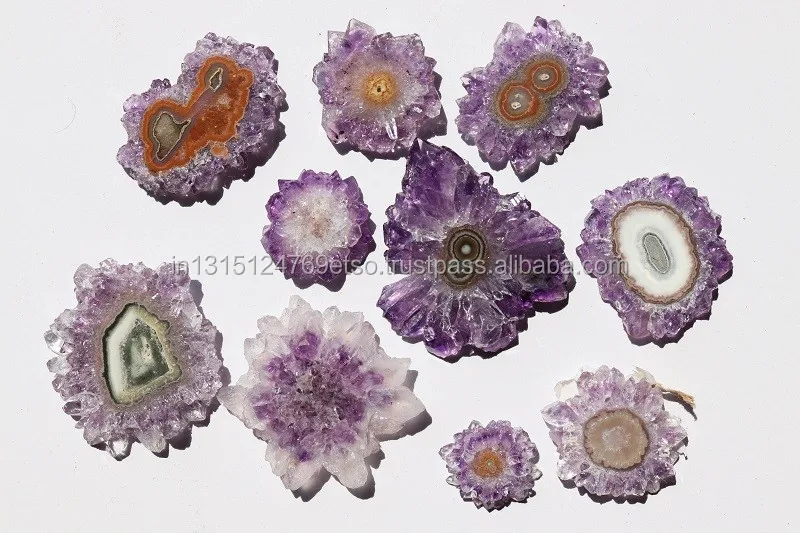 beautiful attractive natural amethyst stalactites