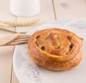 excellent quality danish butter pastry with raisins - 100g - 45p