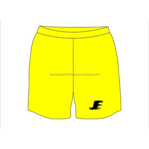 yellow football shorts