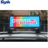 Mobile P3 P5 Taxi Advertising Trailer Digital Billboard Car Roof Signs / LED Display