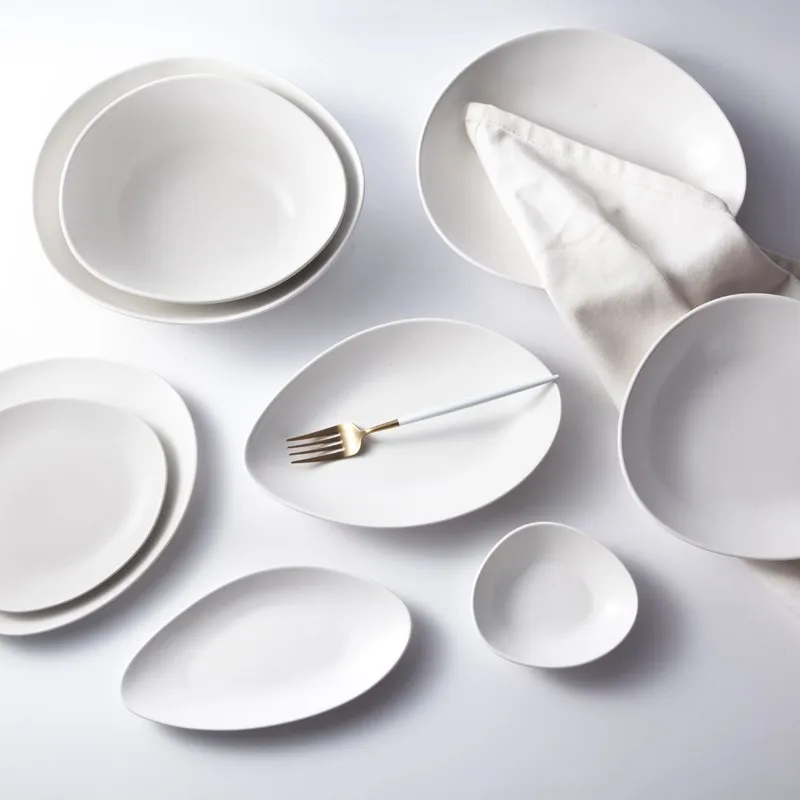 product-hotel restaurant pasta bowls new design matt white glaze noodles bowl-Two Eight-img-1