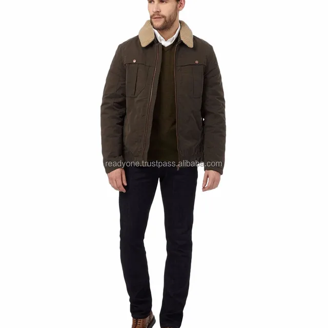 good-looking mid-thigh length down winter jacket for men wearing