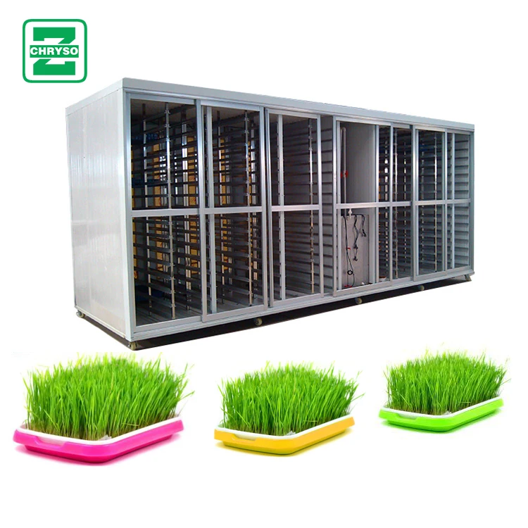 hydroponic seeds germination sprouting machine