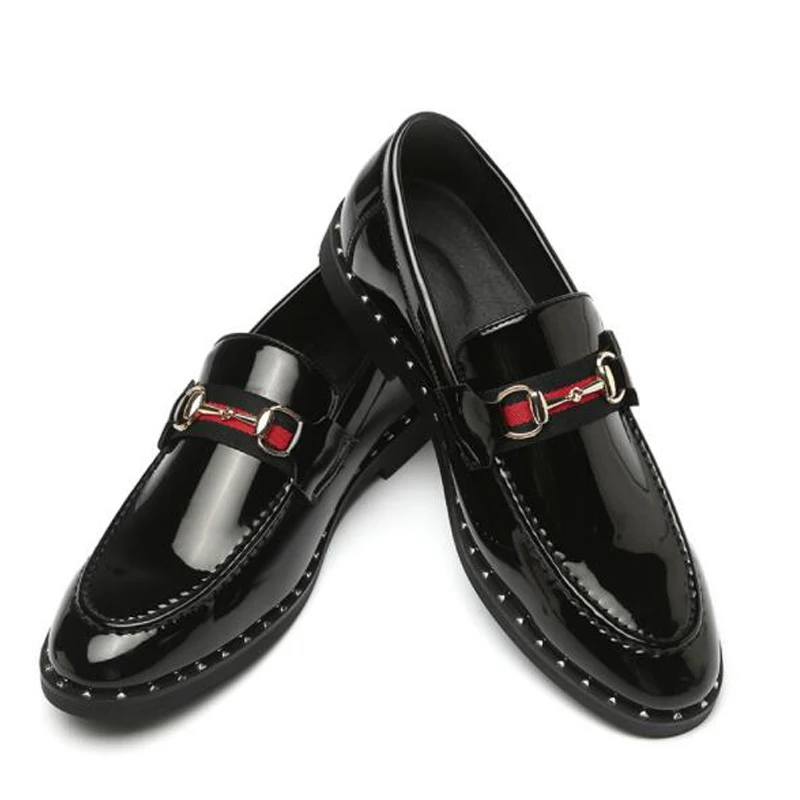 Cheap price New design patent leather fashion casual shoes men's loafer trendy shoes formal shoes for men big Size 48, Black mens loafer shoes
Cheap price New design patent leather fashion casual shoes men's loafer trendy shoes formal shoes for men big Size 48, Black mens loafer shoes