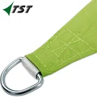Triangle 3 * 3 * 3 m Polyester Fashion Design Outdoor Waterproof Sun Shade Sail