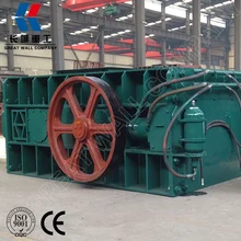 Electric Motor Double Tooth Roller Crusher For Coal Crushing Plant Indonesia