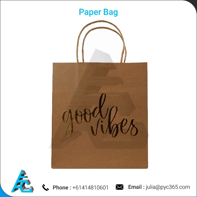 fashion eco friendly quality paper shopping bag