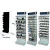 Custom retail store floor standing wooden slatwall ribbon display stand,ribbon display shelf,ribbon display rack