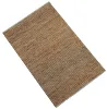Hand Woven Flat Weave Jute/ Cotton Rug