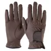 Top quality professional leather horse riding gloves