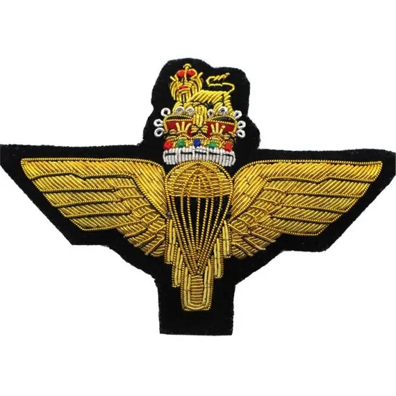 Royal Lion en Fil De Fer Brodé Blason Écusson/fabriqué À La Main emblème pour marine/armée