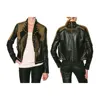 Ladies Fashion Studded Punk Rock Leather Jacket