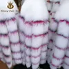 wholesale custom collar cap strip clothing accessories fox fur leather Coat Accessory