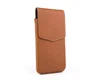 Leather Mobile Pouch portable storage bag,mobile phone sleeve, leather phone case pouch for i phones