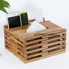 wooden napkin holder for restaurant