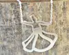 Sterling silver whirilling dervish necklace. Sufi jewelry