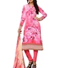 Awesome Pink Color Creape Digital Printed Suit.