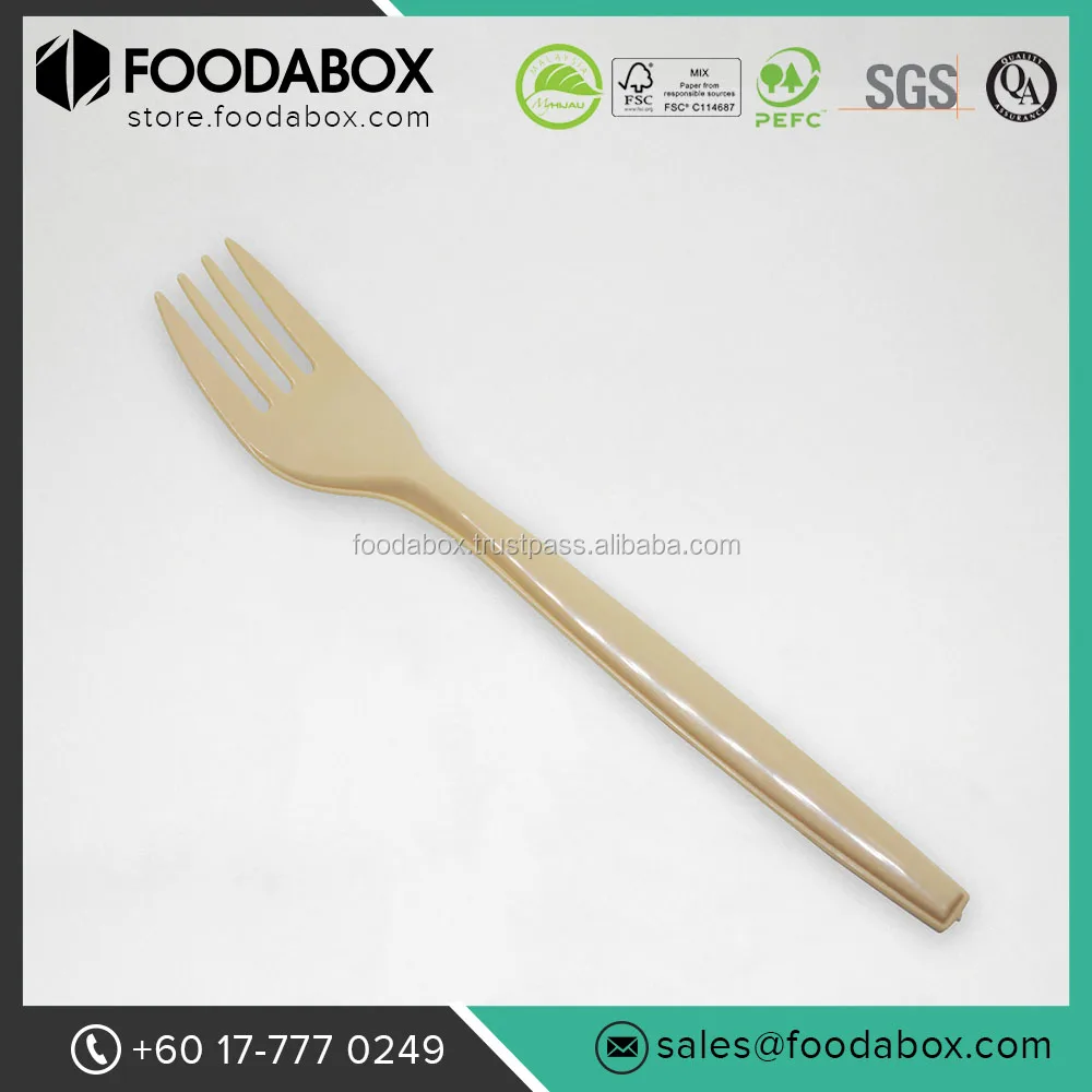 high quality disposable biodegradable pp plastic fork cutlery