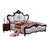 royal furniture bedroom sets Antique italian bedroom set wood hand carved king size French rococo bed furniture
