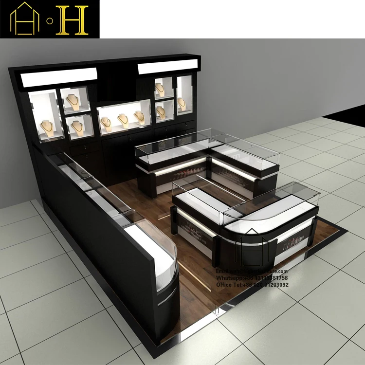 Fancy Style Furniture Design 3d Jewellery Store Layout Design