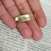 14k Gold Connector Silver New Style Script Dream Finding Wholesale Connectors