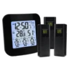 Weather Station Thermometer and Hygrometer with 3 Indoor/ Outdoor Wireless Sensors Temperature and Humidity measurement