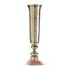 Silver Tall Flared Vase