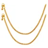 Festive Collection Gold Color Anklets For Women
