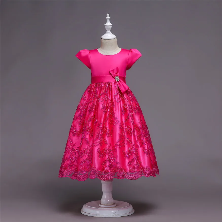 wedding dress kids girl casual baby girl dresses