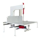 Midium size vertical sponge foam bandknife saw cutter cutting machine