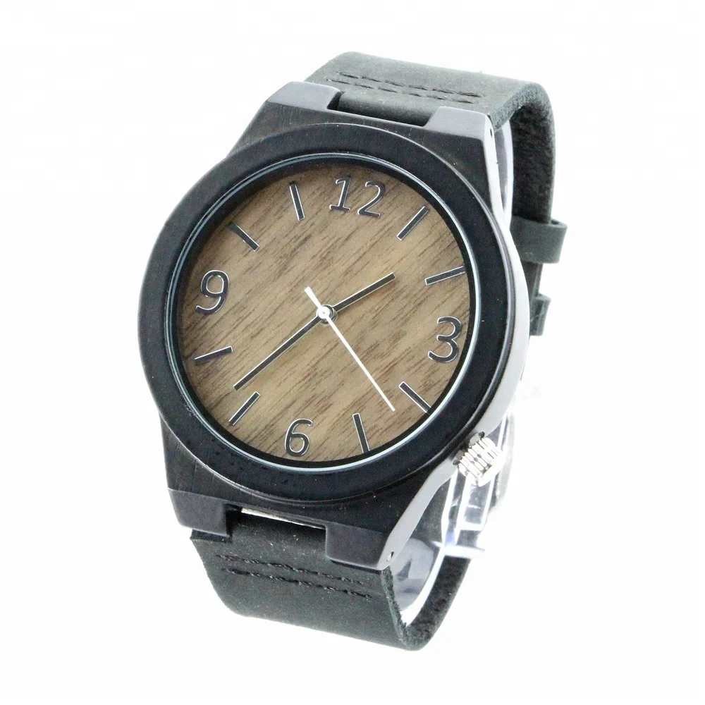 Wood Designer Leather Watch Strap Genuine Hand Big Brand Quartz Watches Watch Man, Black
Wood Designer Leather Watch Strap Genuine Hand Big Brand Quartz Watches Watch Man, Black