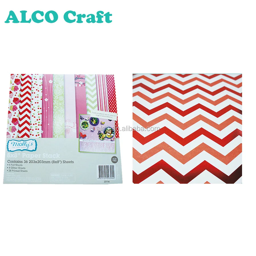 8x8 inch heavy cardstock paper decorated for scrapbook for print
