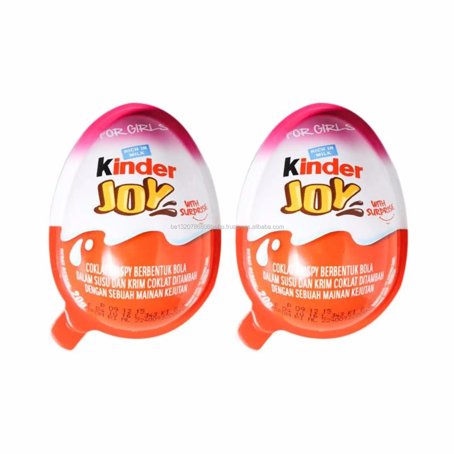 kinder joy surprise chocolate egg with toy