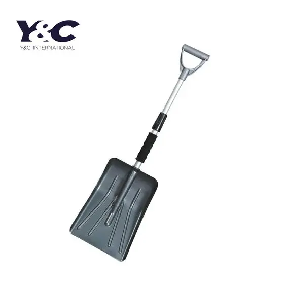 High quality adjustable handle snow shovel