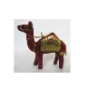 Hot Sell Handcrafted Wooden Camel in Brass Fitting craft
