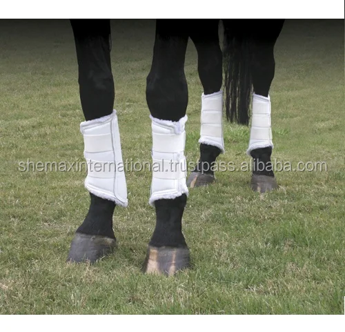 Shemax Cheval Cuir Protection Dressage Bottes