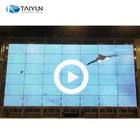 55 inch 3.5mm ultra narrow bezel lcd splicing video wall with samsung panel