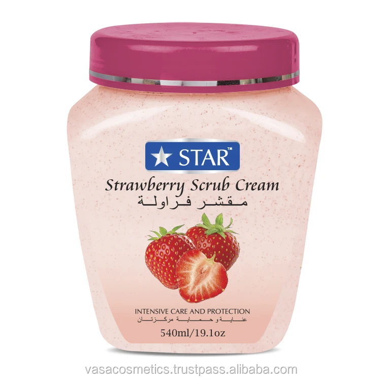 strawberry scrub cream