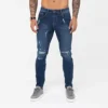 Men Latest Design Distressed Stretchy Denim Jeans Pants / Short wholesale OEM Low Price Jeans Made by Antom Enterprises