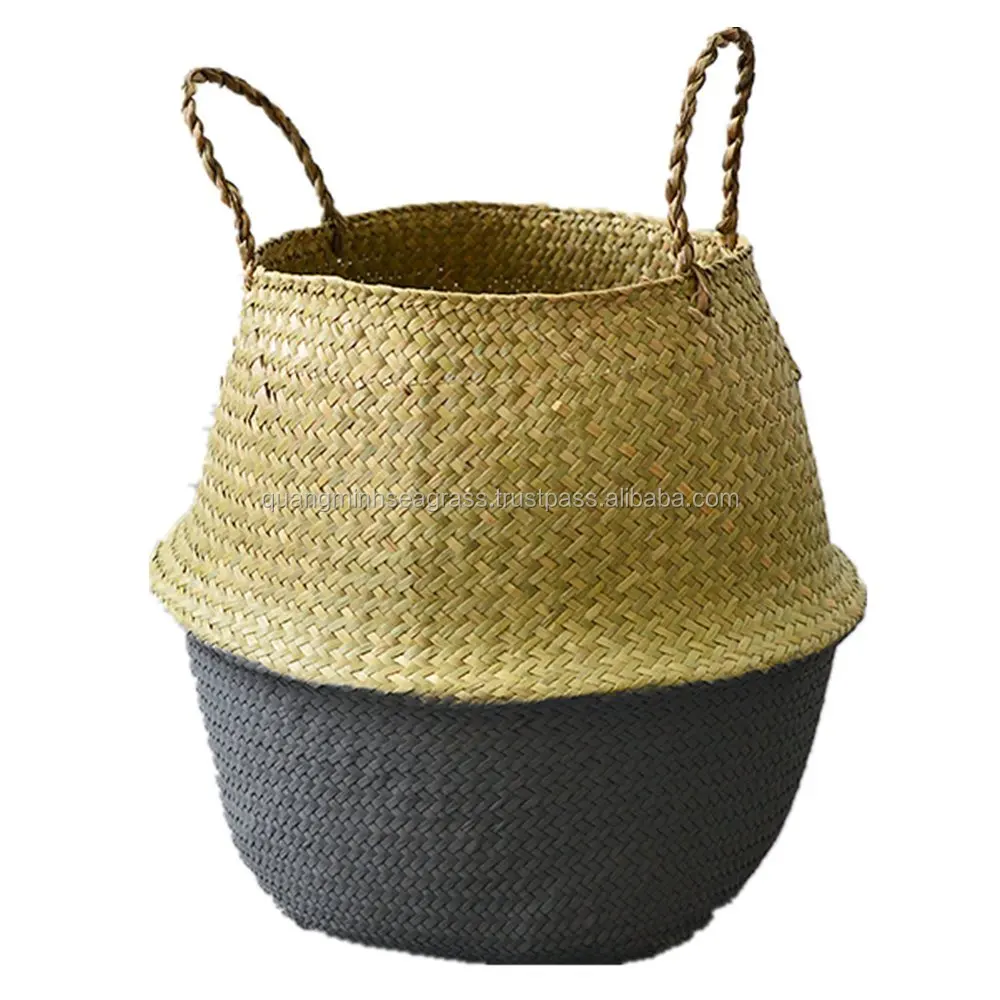 wholesale cheap seagrass belly basket from vietnam