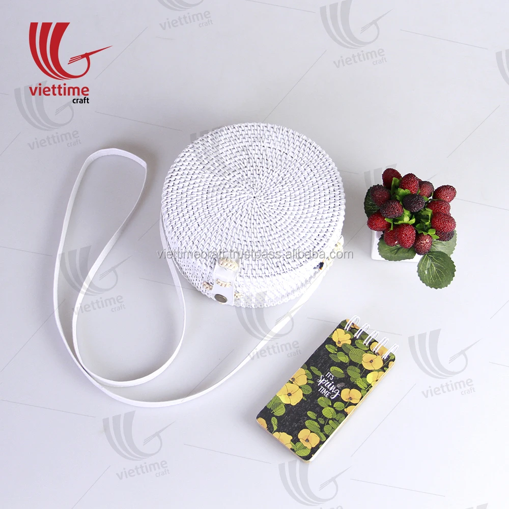 deals on cheap vietnamese small rattan tray set 2 for decor home
