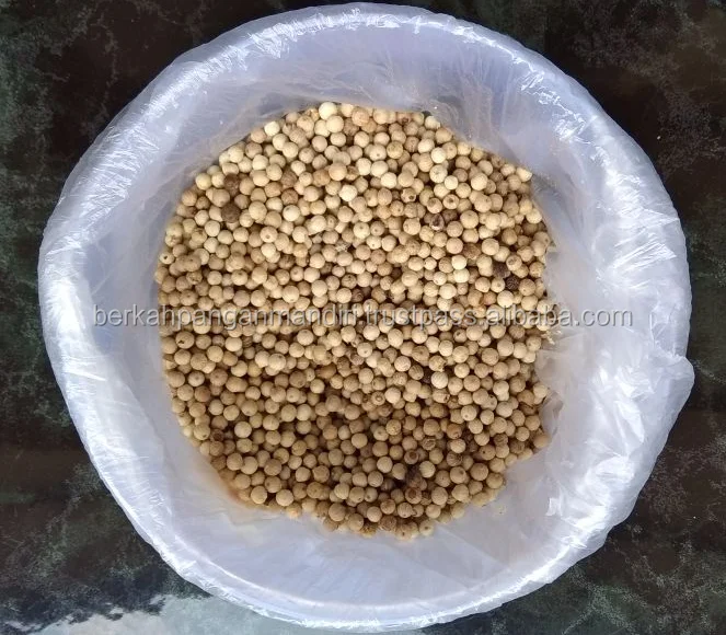 raw white pepper