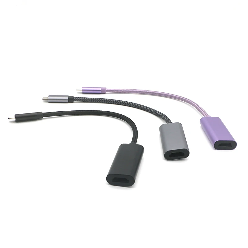 high resolution Aluminum Shell 4k 4K@60Hz usb 3.1 type-c to hdm female converter adapter cable for Laptop Projector Video Audio
high resolution Aluminum Shell 4k 4K@60Hz usb 3.1 type-c to hdm female converter adapter cable for Laptop Projector Video Audio
