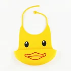 Silicone Baby Feeding Bib Waterproof Bib Unisex Bib