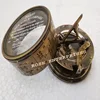 Antique Nautical ELLIOTT BRO Pocket Sundial Calendar Compass